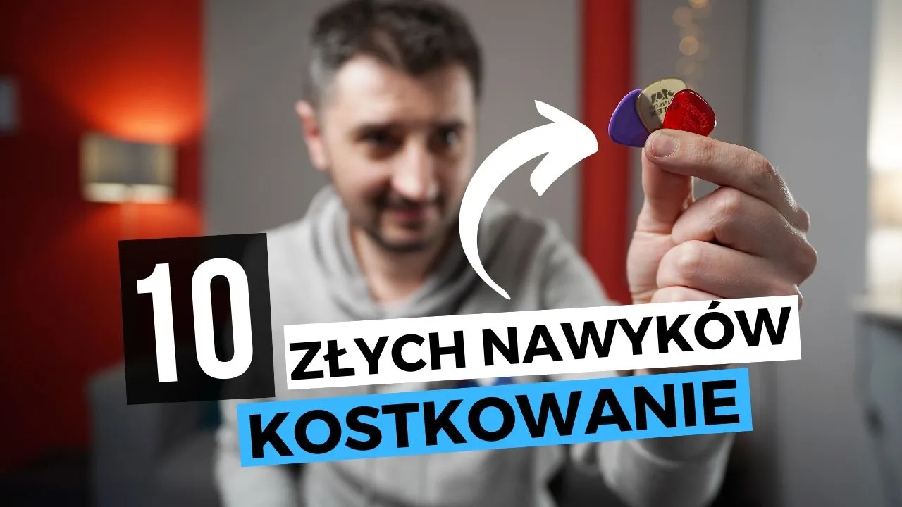 Zdjęcie Jak trzymać kostkę do gitary, aby uniknąć najczęstszych błędów