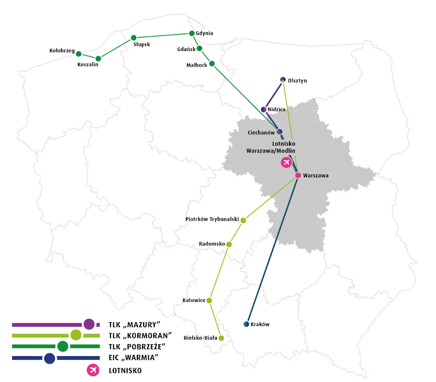 Zdjęcie Jak dojechać na lotnisko w Modlinie – najlepsze opcje transportu i porady