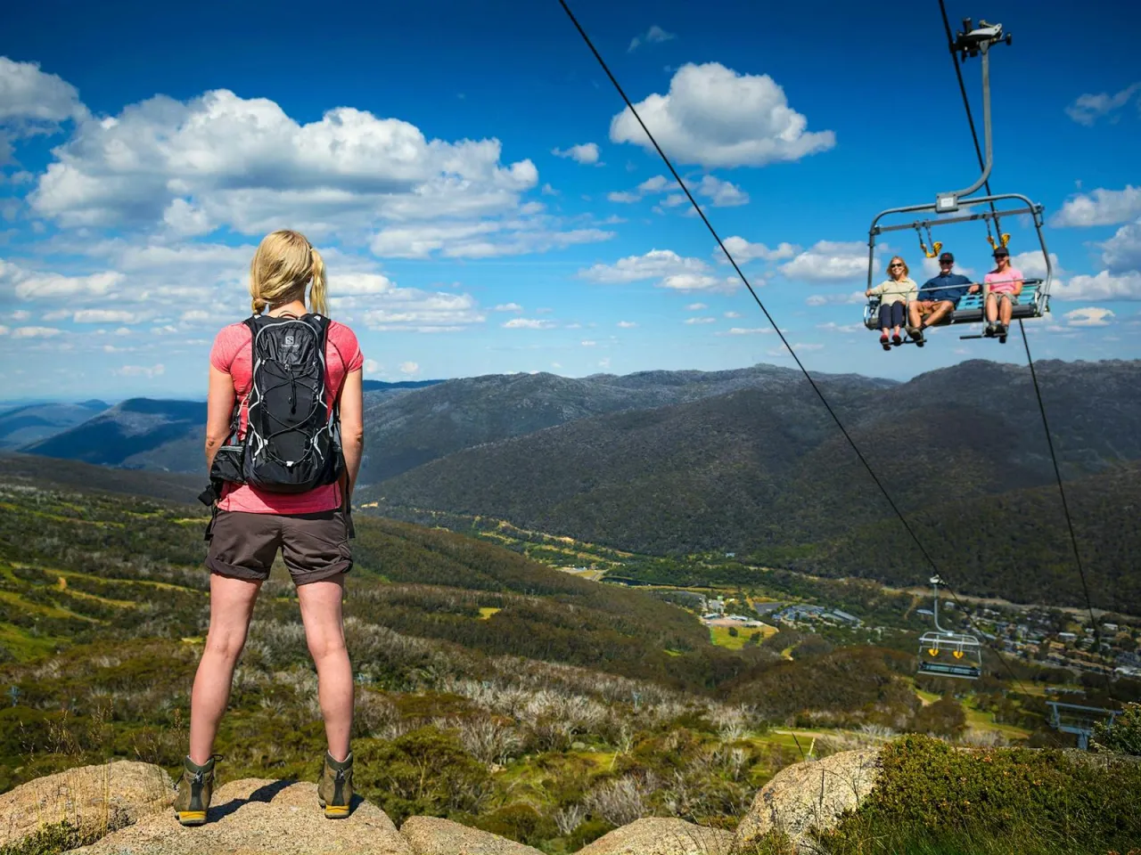 Kosciuszko Express Chairlift Thredbo summer