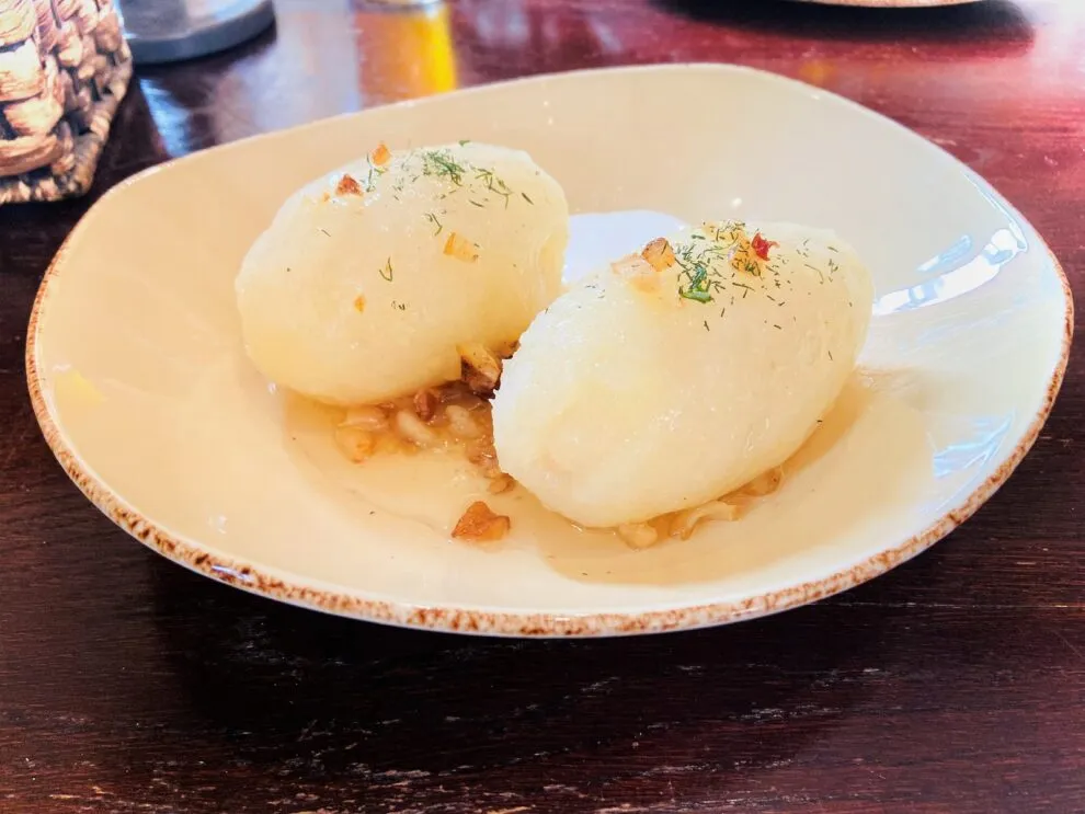 Halės Turgus Wilno jedzenie