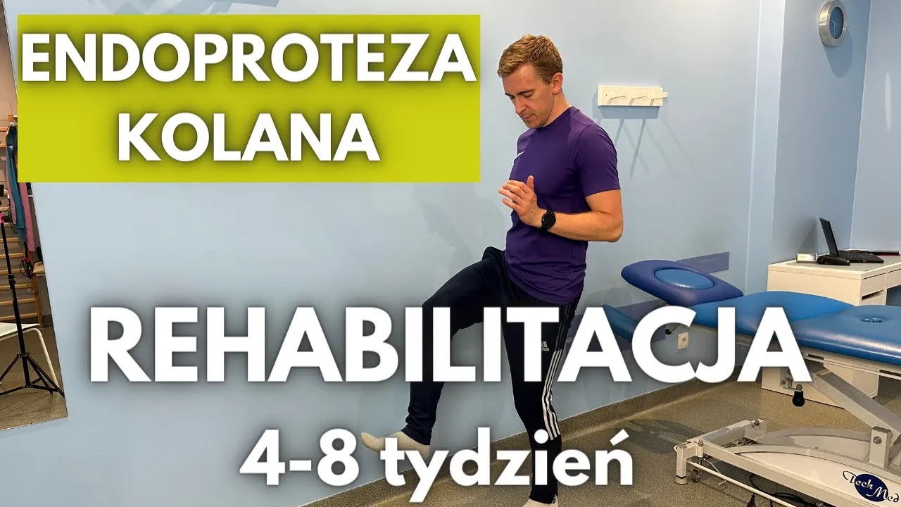 ćwiczenia wzmacniające po endoprotezie kolana