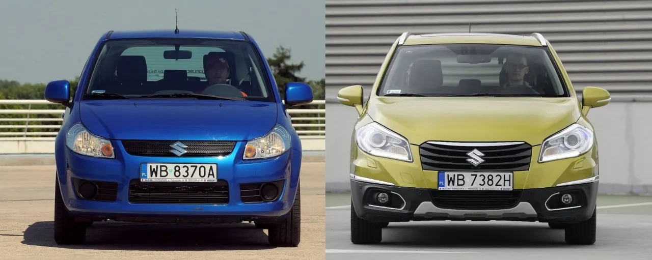 Suzuki SX4 I generacja vs SX4 S-Cross porównanie