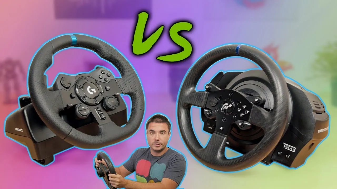 Por&oacute;wnanie kierownic Logitech G923 i Thrustmaster T300 RS GT