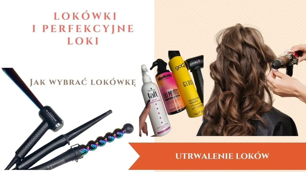 utrwalanie loków lakierem