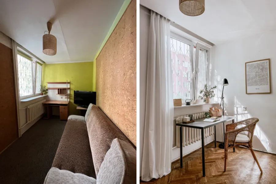 home staging mieszkania do remontu