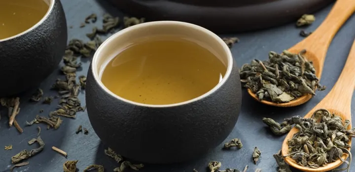 różne rodzaje zielonej herbaty