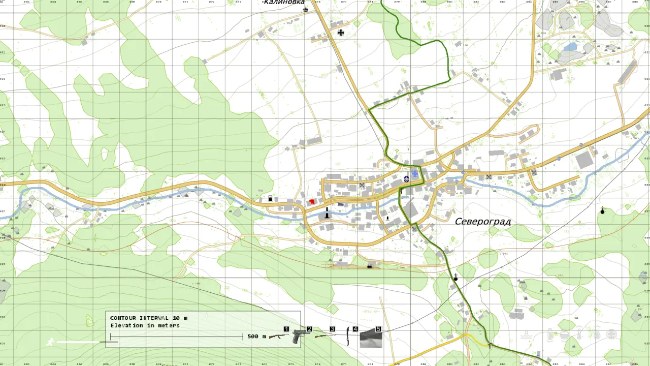 DayZ Livonia mapa por&oacute;wnanie