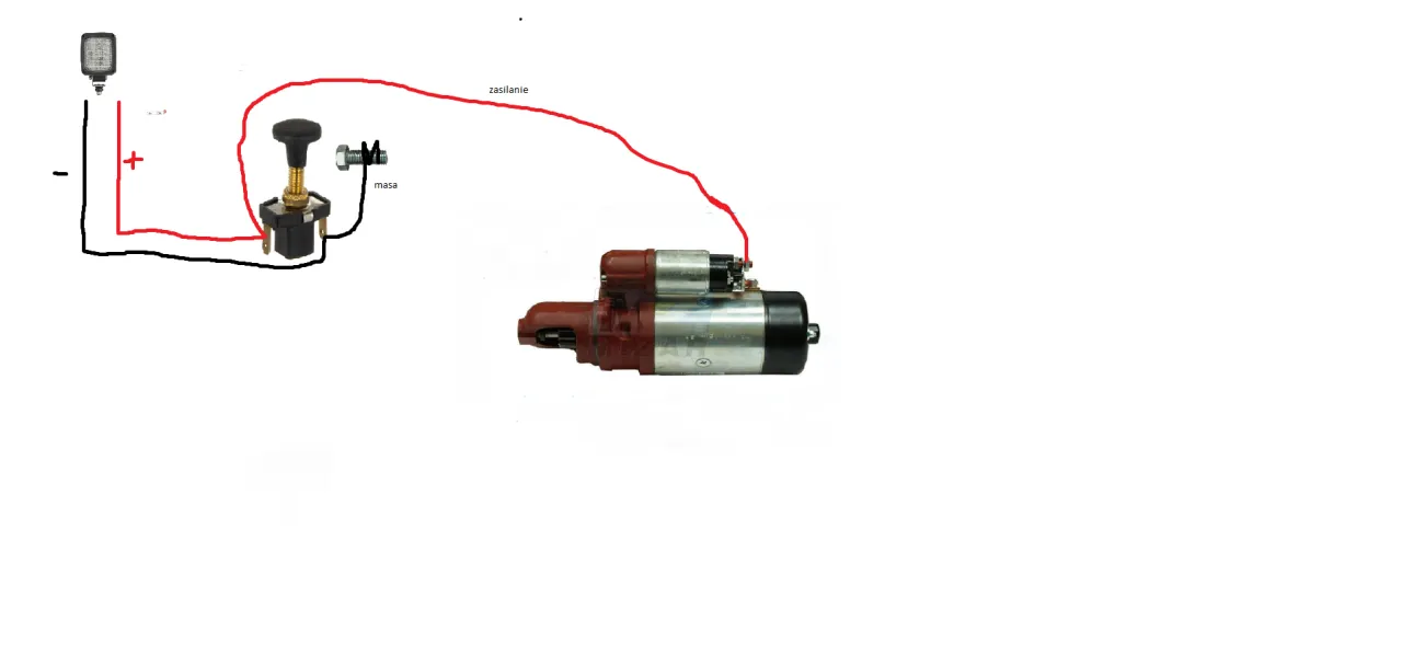 hebel w ciągniku schemat podłączenia