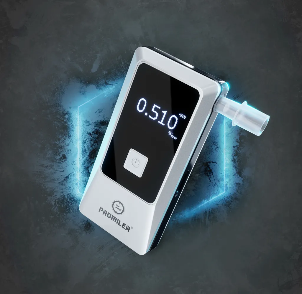 alkomat wyświetlacz promile mg/L