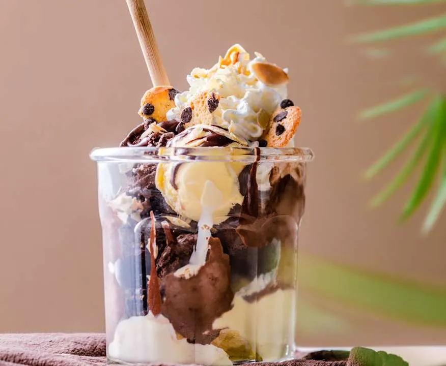 Dame Blanche dessert ingredients