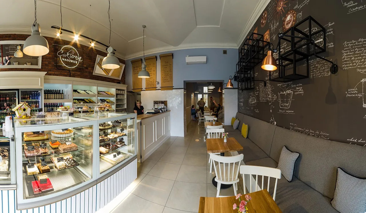 Wadowice Rynek gastronomia