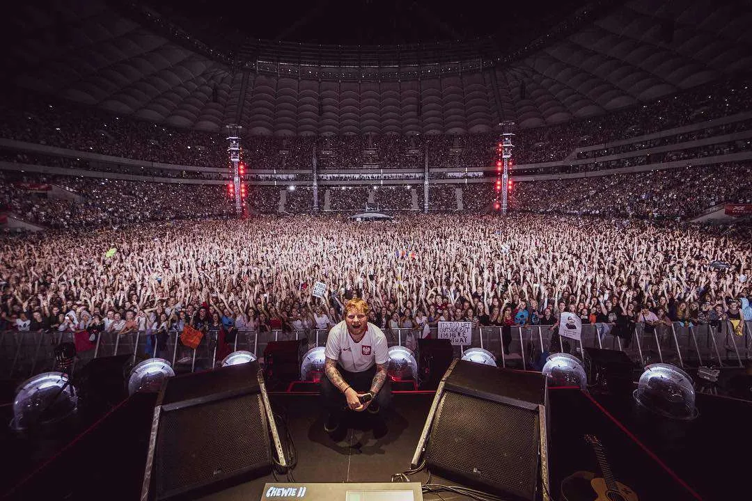 Ed Sheeran koncert PGE Narodowy sold out