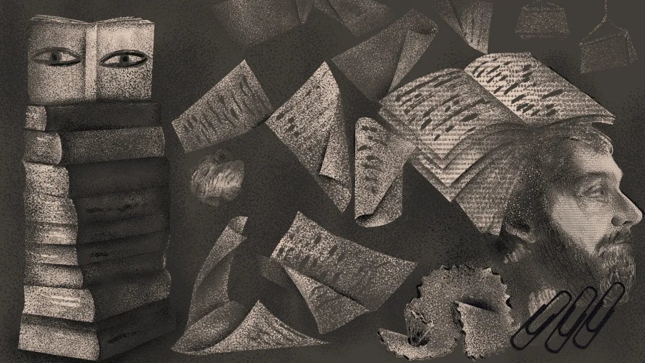 collage postaci buntowników z lektur