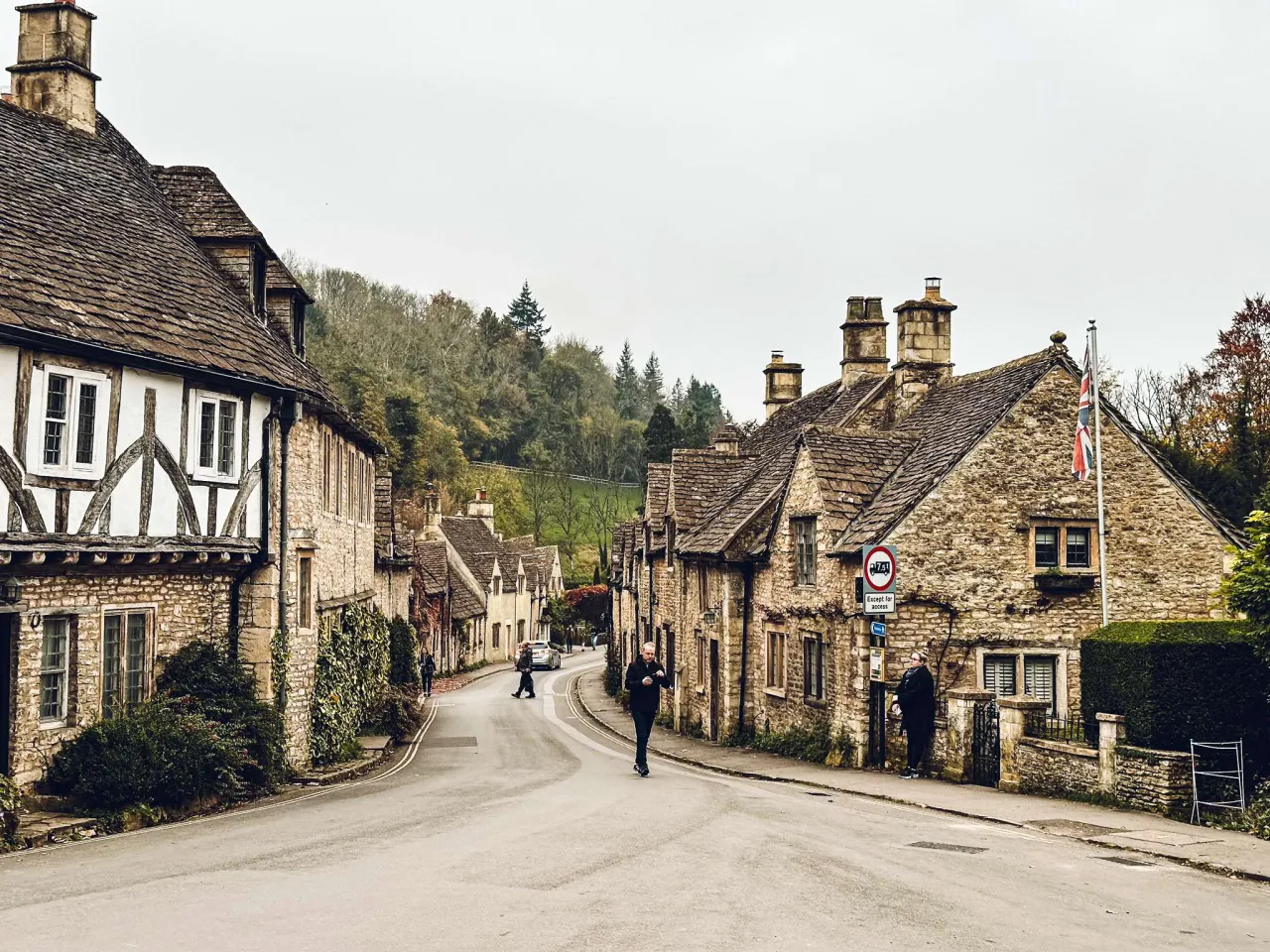 Cotswolds wioski Bibury Castle Combe