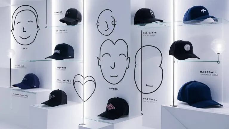 damska czapka z daszkiem różne kształty twarzy