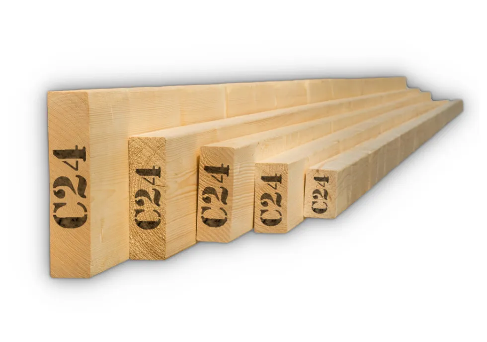 drewno konstrukcyjne C24 przekrój