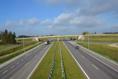 Mapa trasy Warszawa Ustka samochodem A1 S6