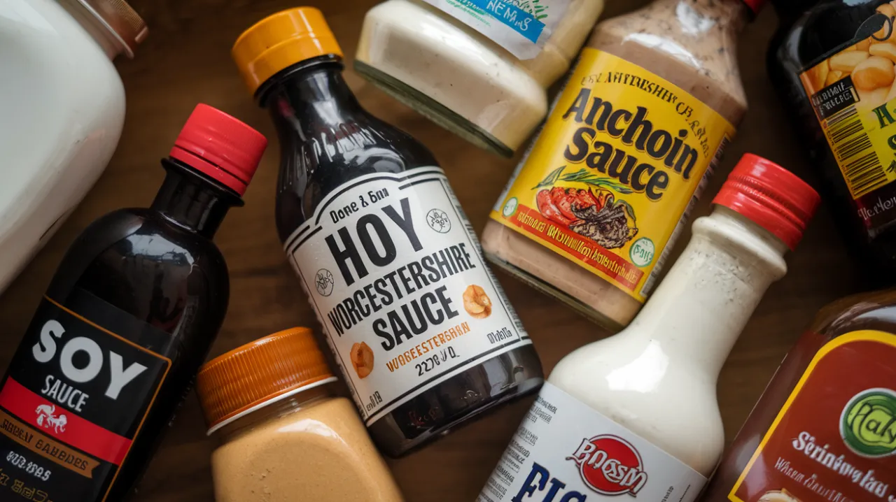 sos Worcestershire musztarda dijon wędzona papryka