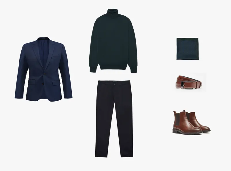 Męska szafa kapsułowa smart casual