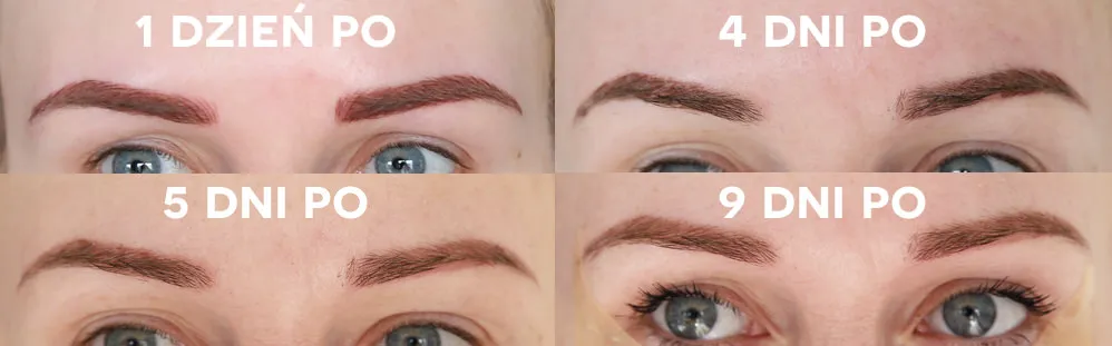 Czego nie robić po makijażu permanentnym brwi