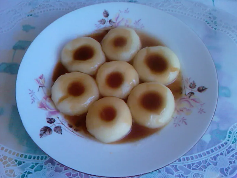 kluski śląskie z sosem pieczeniowym