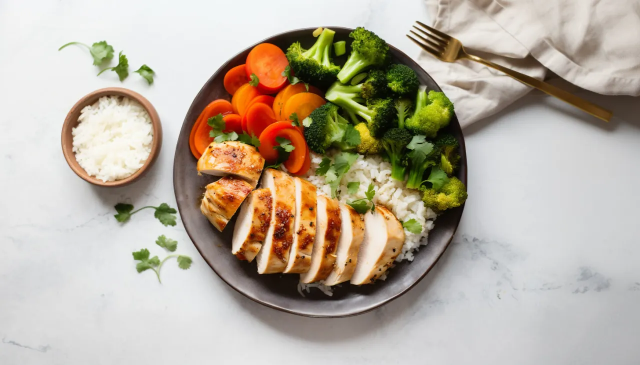 składniki do gotowania piersi kurczaka