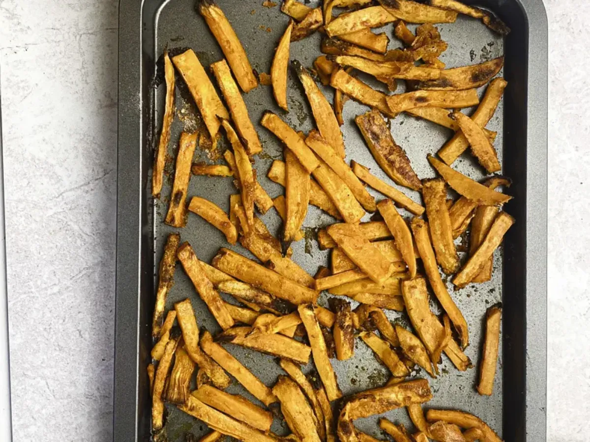 Wybór batatów w sklepie