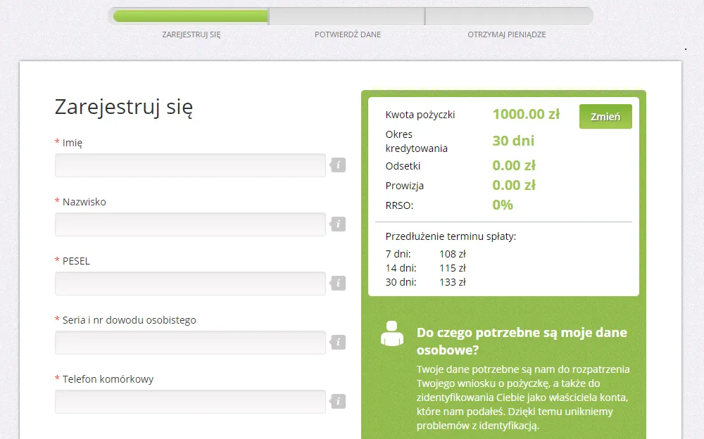 Vivus lista banków przelewy natychmiastowe