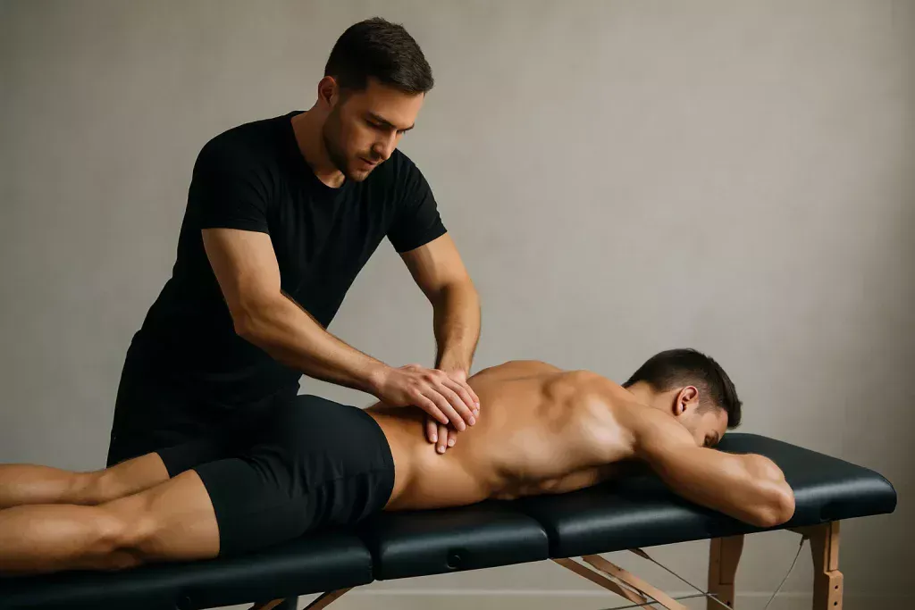 masaż sportowy przedtreningowy