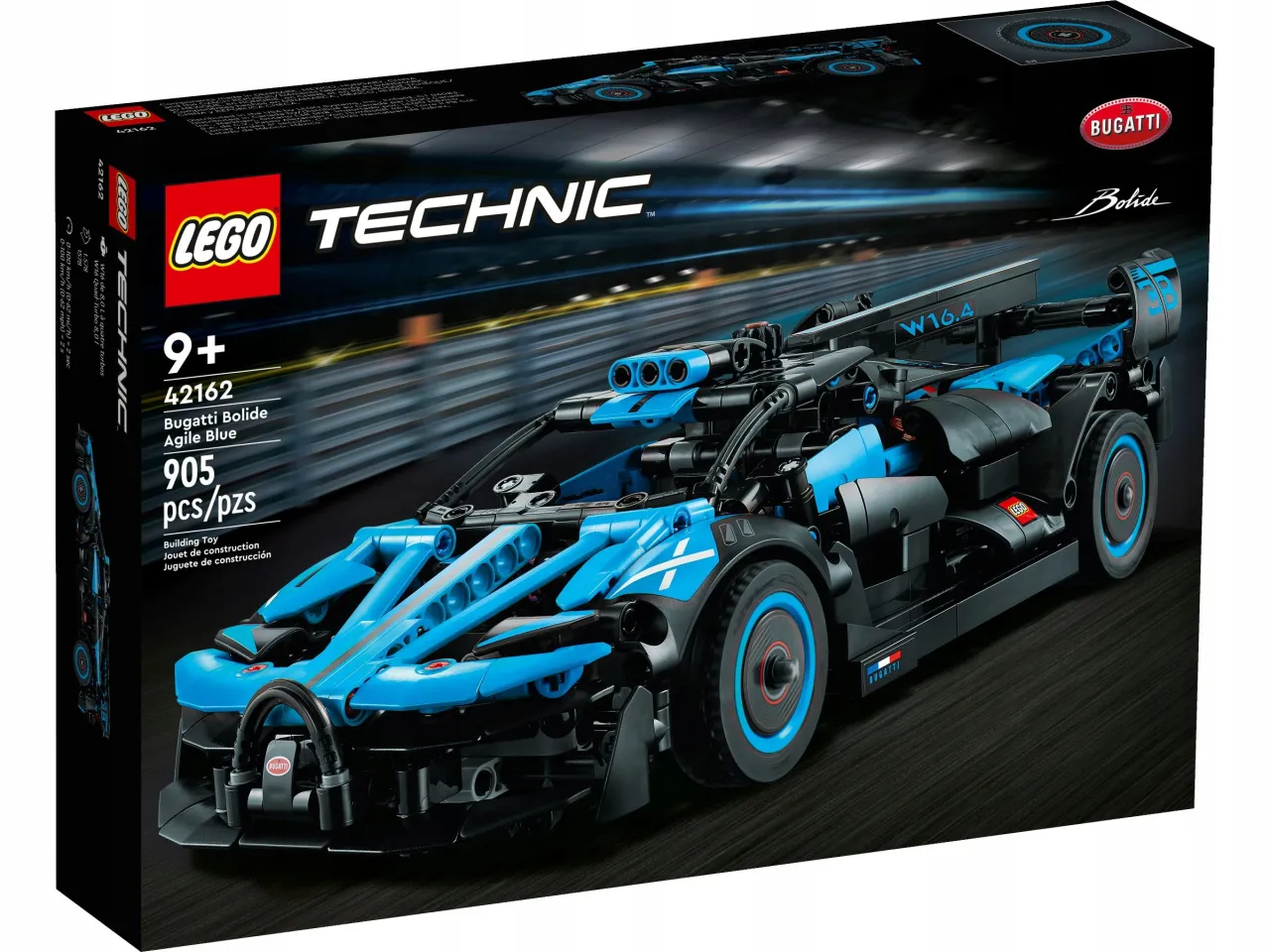 Zestaw LEGO Technic 42162 Bugatti Bolide Agile Blue. Zastanawiasz się, ile kosztuje Bugatti Bolide? Ten model klock&oacute;w to świetna alternatywa!