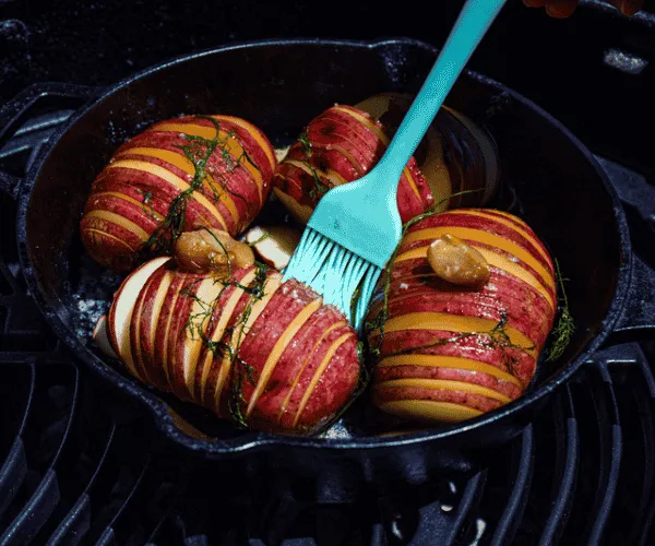 różne techniki grillowania ziemniaków