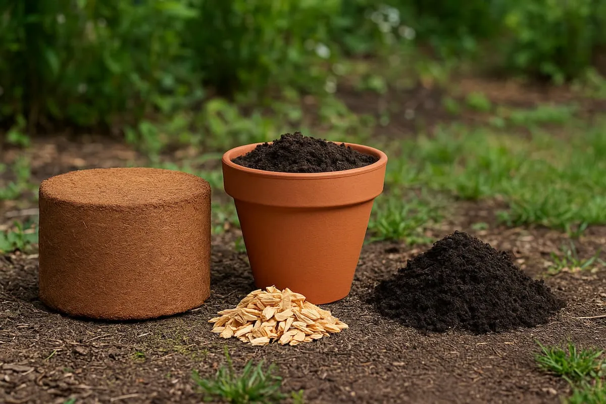 alternatywy dla torfu w ogrodnictwie
