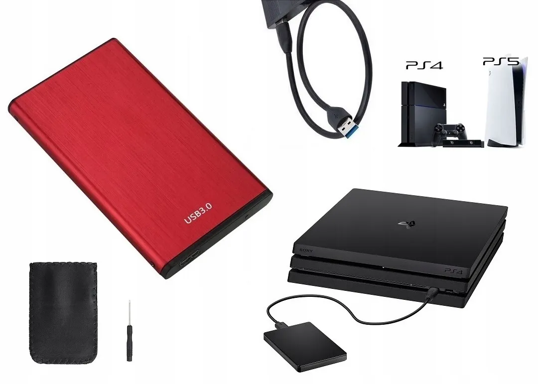 PS4 dysk zewnętrzny USB