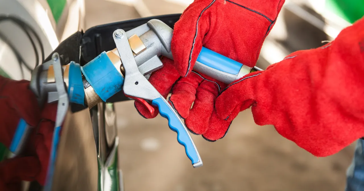 Niebezpieczeństwa lpg tankowanie 100%