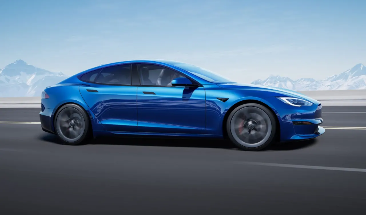 Tesla Model S Plaid przyspieszenie