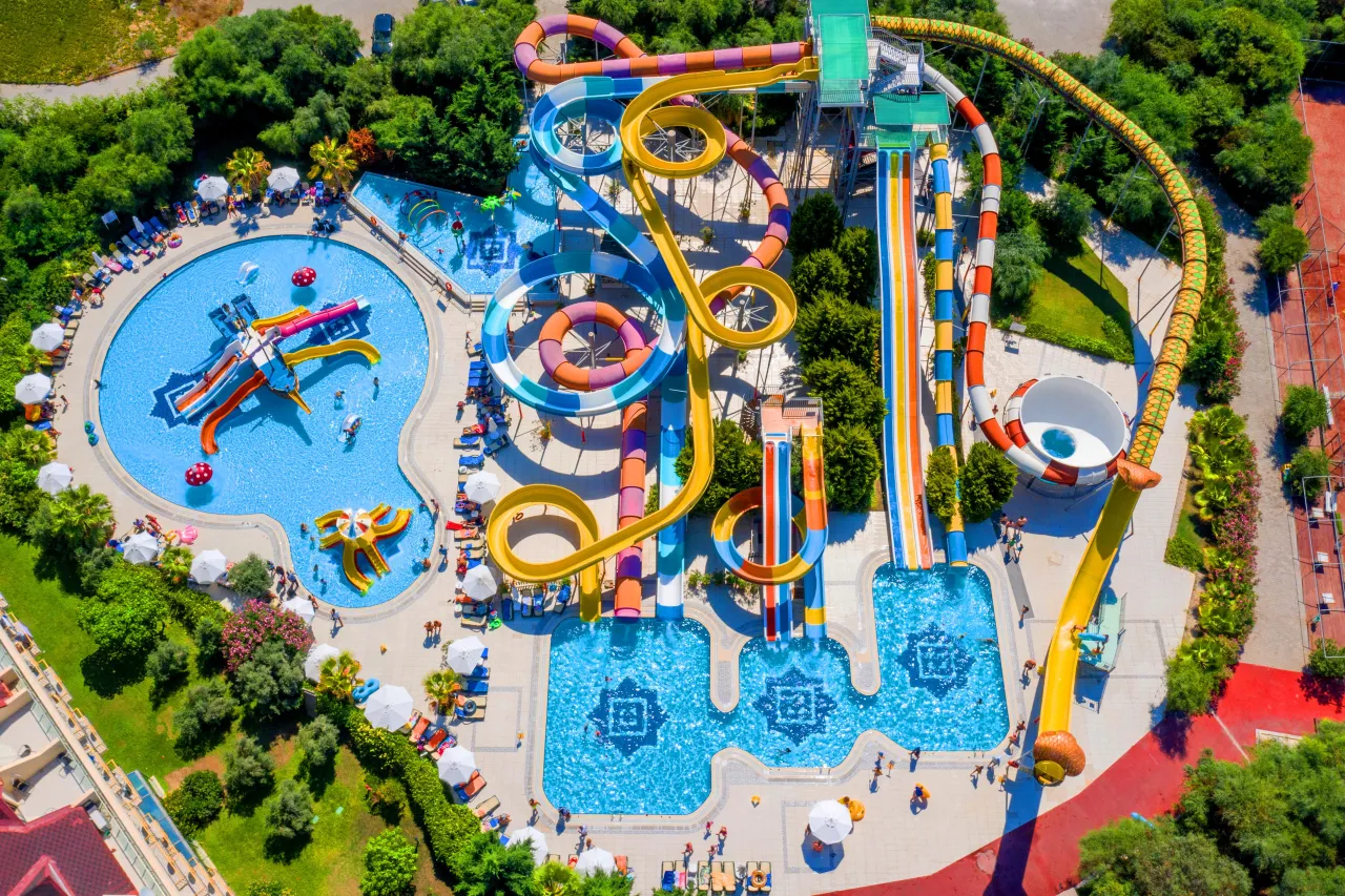 Lago Hotel Side Aquapark Rutschen