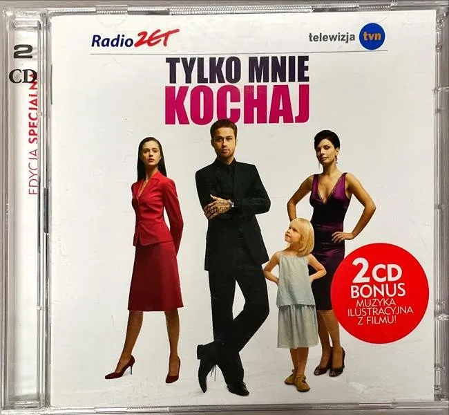 okładka płyty soundtrack Tylko mnie kochaj