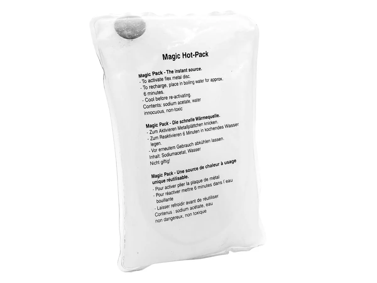 Aktywacja ogrzewacza żelowego