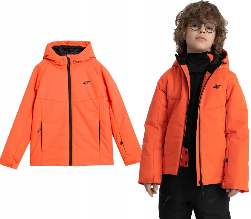 dziecięce kurtki zimowe 4F technologie membrany
