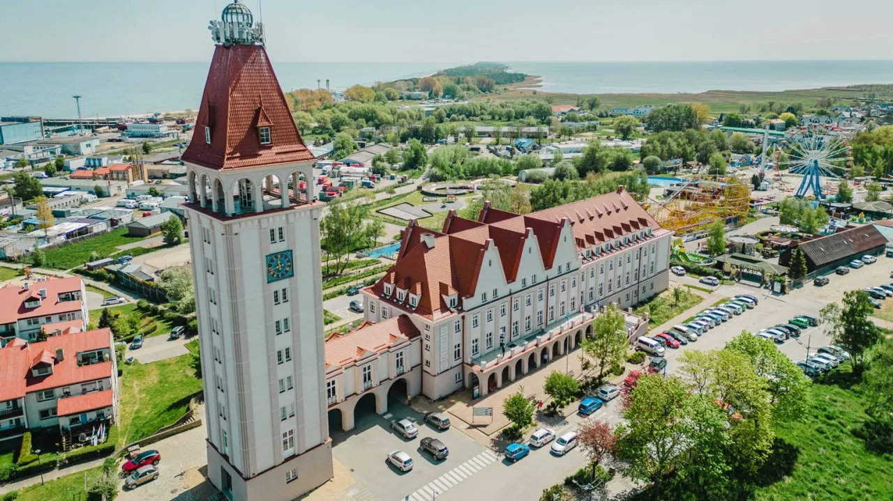 Władysławowo wieża widokowa Dom Rybaka panorama