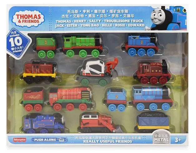 Tomek i Przyjaciele zabawki porównanie serii