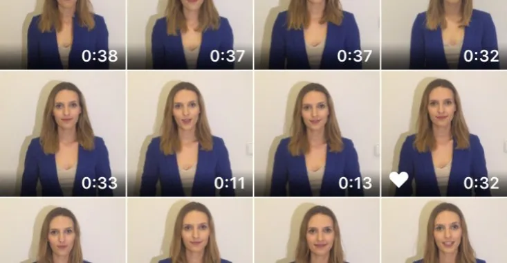 aktorka przygotowująca się do castingu self-tape