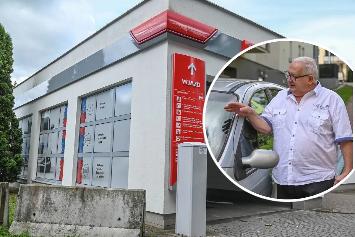 Rodzaje myjni Orlen automatyczna bezdotykowa