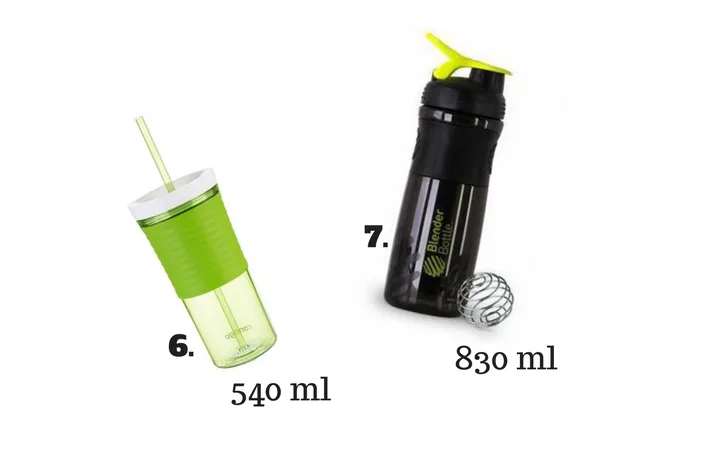 shaker bidon słoik na koktajl por&oacute;wnanie