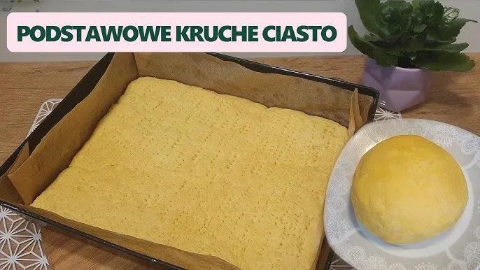 kruche ciasto przygotowanie