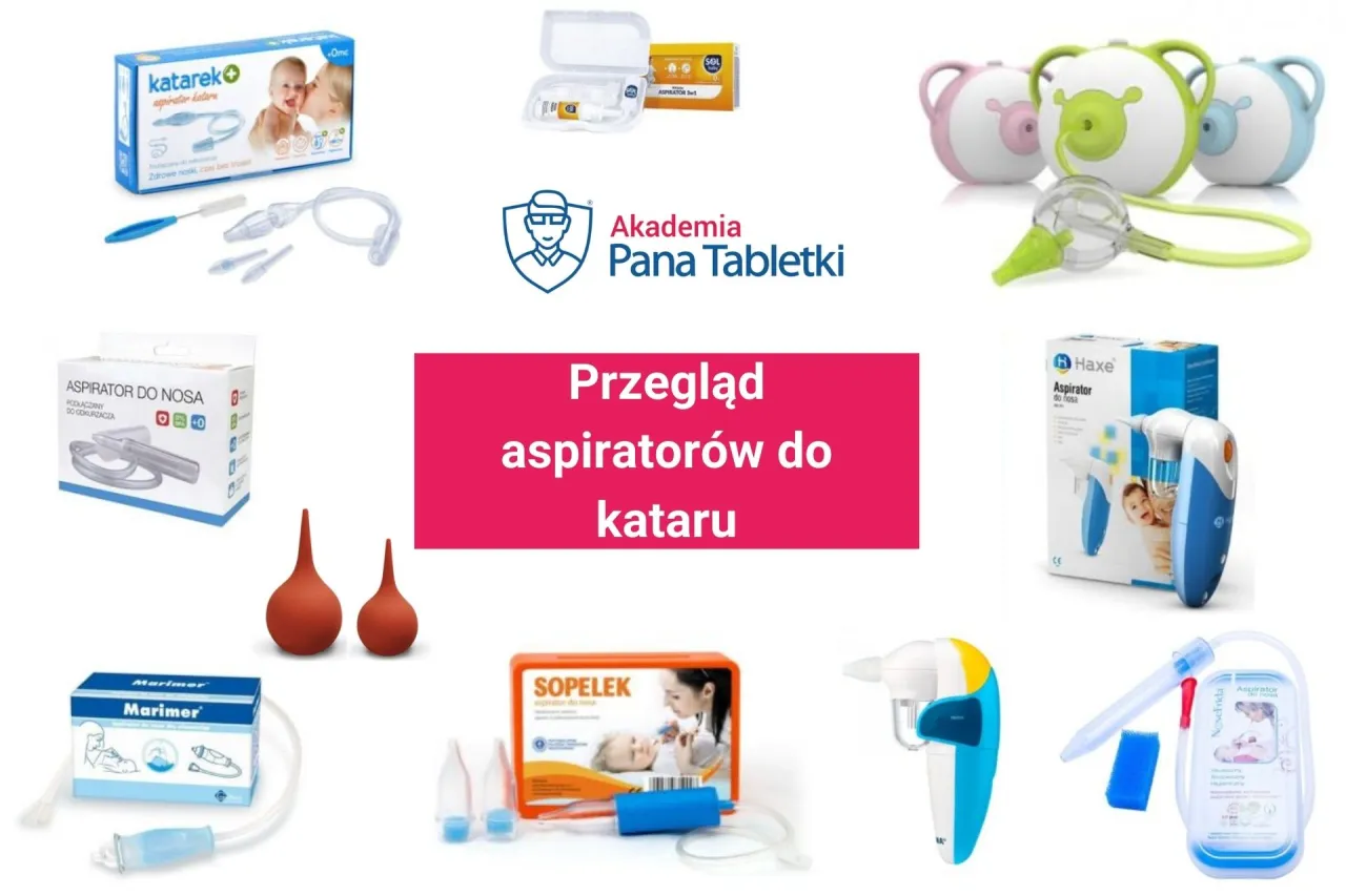 aspirator do nosa dla dzieci, rodzaje aspiratorów