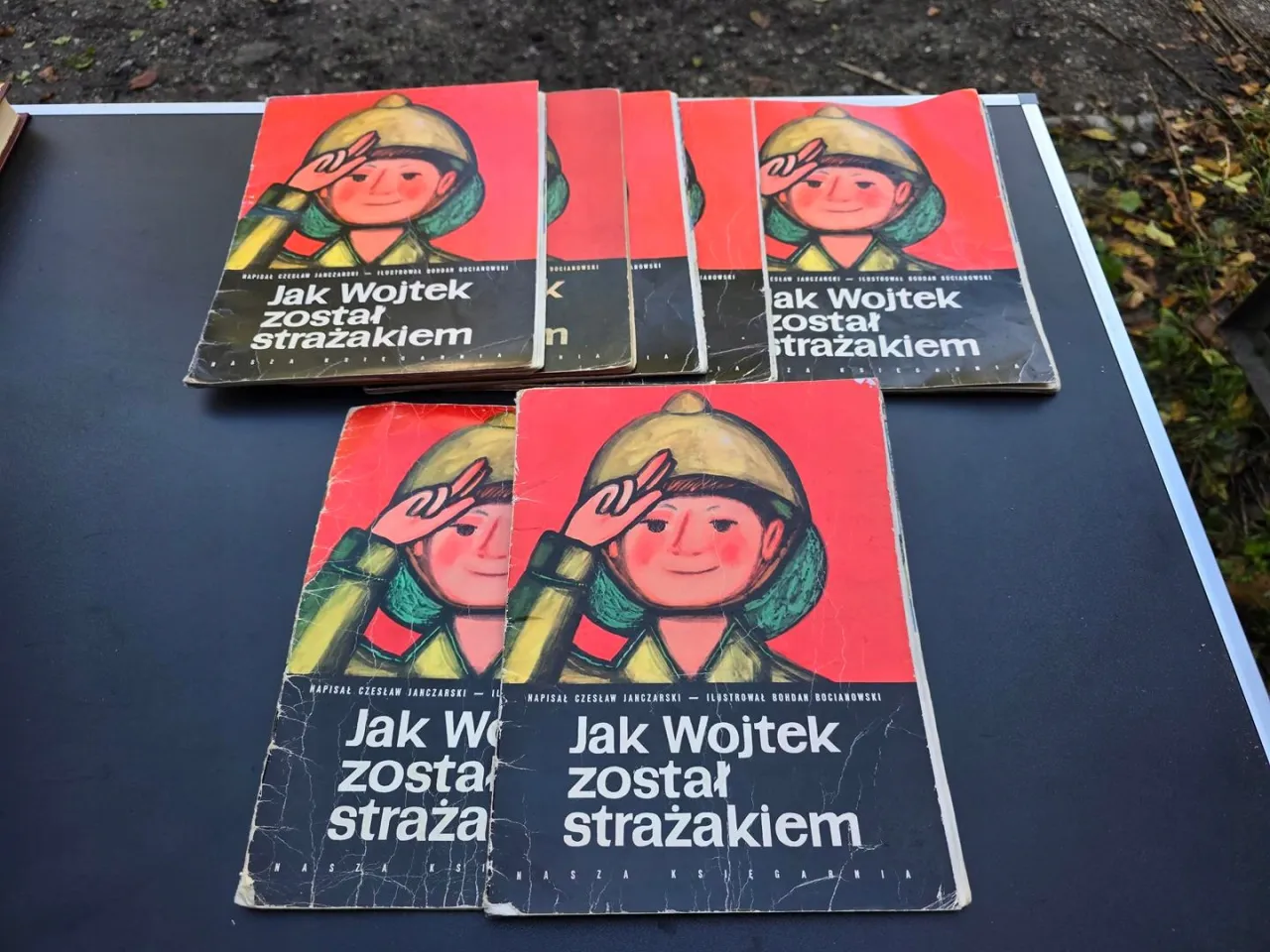 Jak Wojtek został strażakiem okładka książki