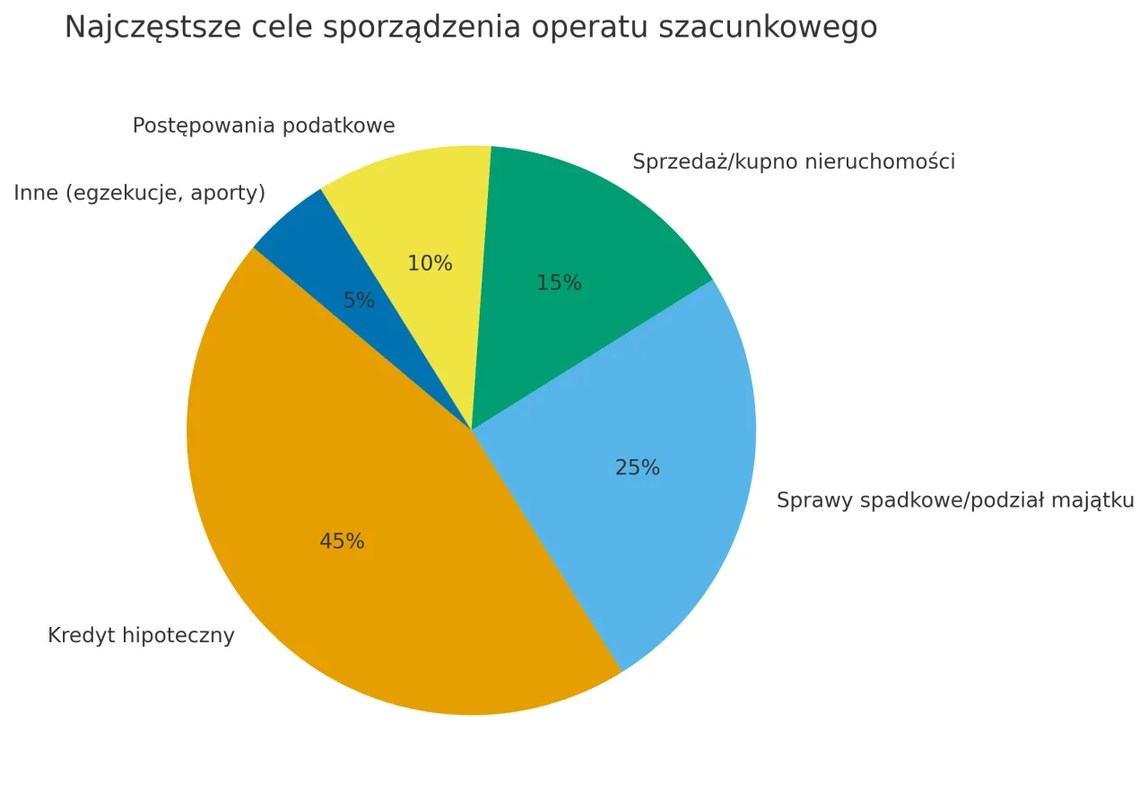 czynniki wpływające na koszt operatu szacunkowego, co wpływa na cenę wyceny nieruchomości