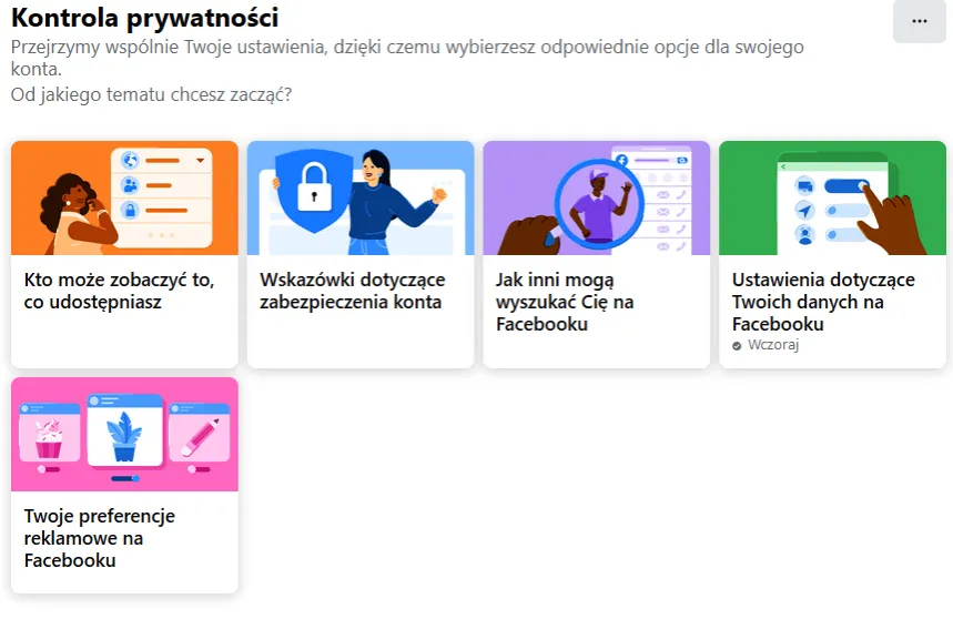 Facebook profil prywatny zakładka znajomi obserwujący