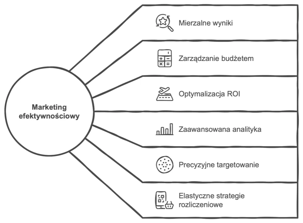 kanały performance marketingu wizualizacja